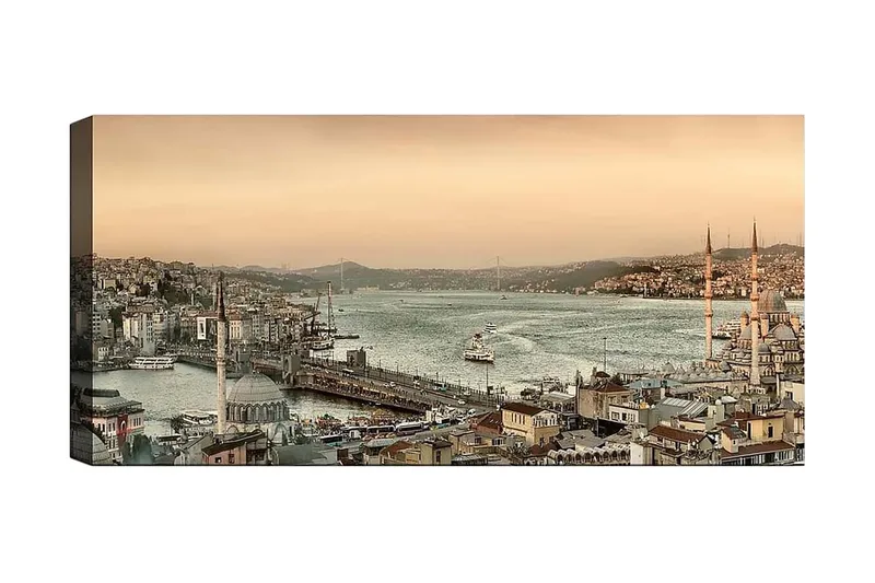 Canvastaulu YTY Buildings & Cityscapes Monivärinen - 120x50 cm - Sisustustuotteet - Taulu & taide - Canvas-taulu