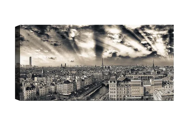 Canvastaulu YTY Buildings & Cityscapes Monivärinen, 120x50 cm