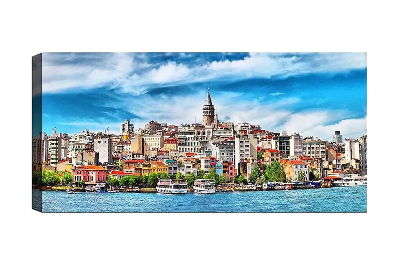 Canvastaulu YTY Buildings & Cityscapes Monivärinen, 120x50 cm