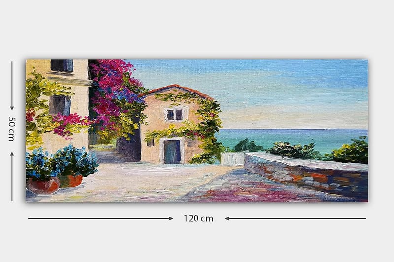 Canvastaulu YTY Buildings & Cityscapes Monivärinen - 120x50 cm - Sisustustuotteet - Taulu & taide - Canvas-taulu
