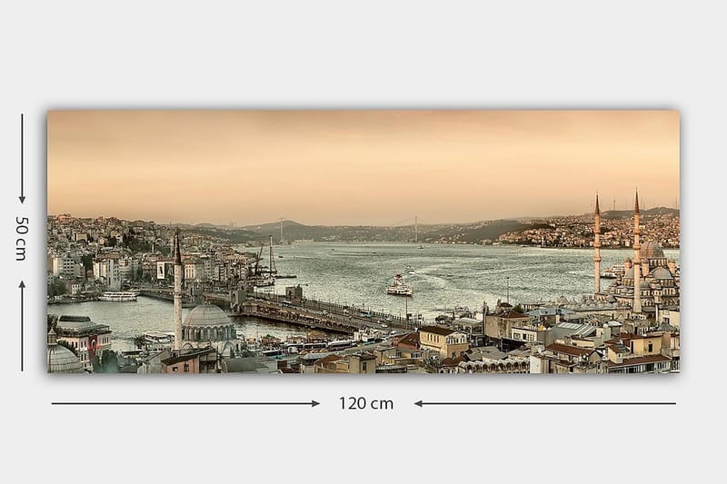 Canvastaulu YTY Buildings & Cityscapes Monivärinen - 120x50 cm - Sisustustuotteet - Taulu & taide - Canvas-taulu
