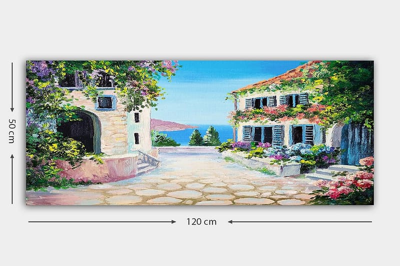 Canvastaulu YTY Buildings & Cityscapes Monivärinen - 120x50 cm - Sisustustuotteet - Taulu & taide - Canvas-taulu