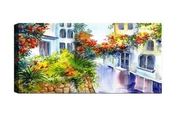 Canvastaulu YTY Buildings & Cityscapes Monivärinen - 120x50 cm - Sisustustuotteet - Taulu & taide - Canvas-taulu