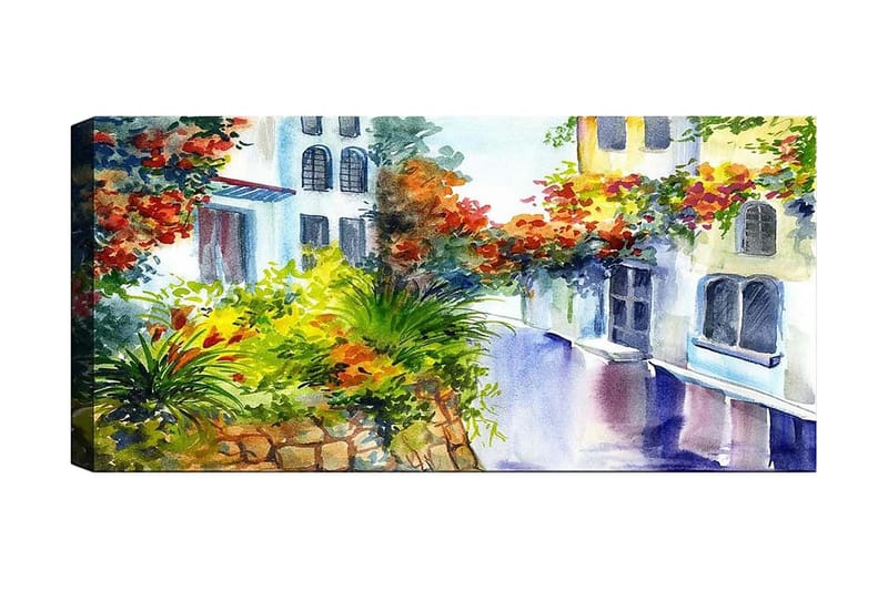 Canvastaulu YTY Buildings & Cityscapes Monivärinen - 120x50 cm - Sisustustuotteet - Taulu & taide - Canvas-taulu