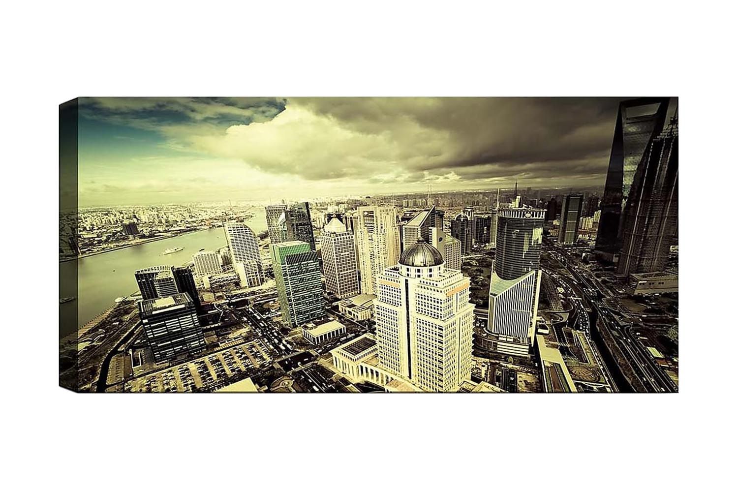 Canvastaulu YTY Buildings & Cityscapes Monivärinen - 120x50 cm - Sisustustuotteet - Taulu & taide - Canvas-taulu