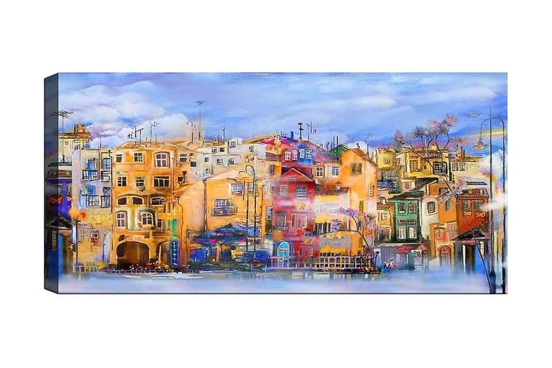 Canvastaulu YTY Buildings & Cityscapes Monivärinen - 120x50 cm - Sisustustuotteet - Taulu & taide - Canvas-taulu