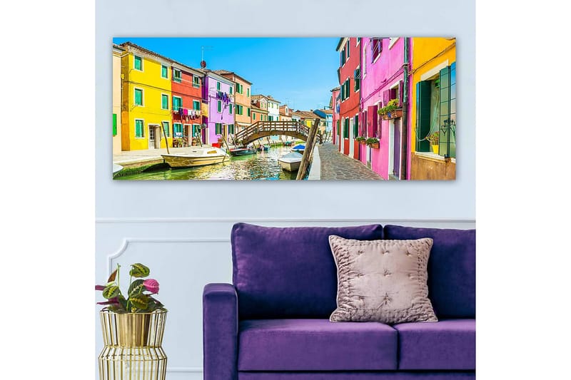 Canvastaulu YTY Buildings & Cityscapes Monivärinen - 120x50 cm - Sisustustuotteet - Taulu & taide - Canvas-taulu