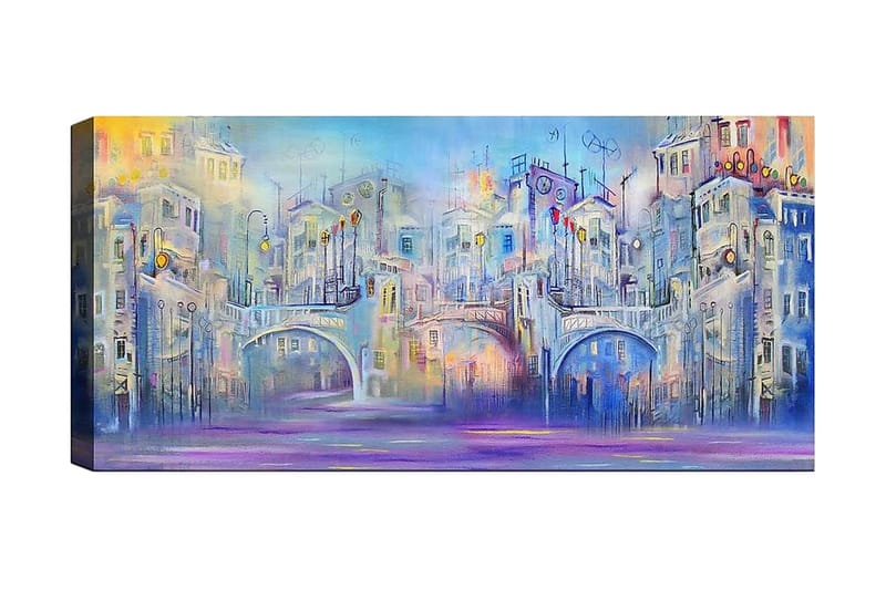 Canvastaulu YTY Buildings & Cityscapes Monivärinen - 120x50 cm - Sisustustuotteet - Taulu & taide - Canvas-taulu