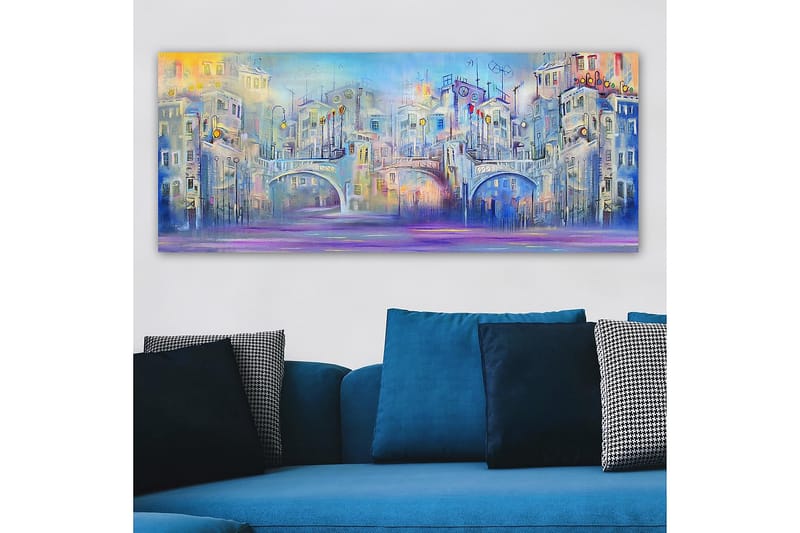 Canvastaulu YTY Buildings & Cityscapes Monivärinen - 120x50 cm - Sisustustuotteet - Taulu & taide - Canvas-taulu