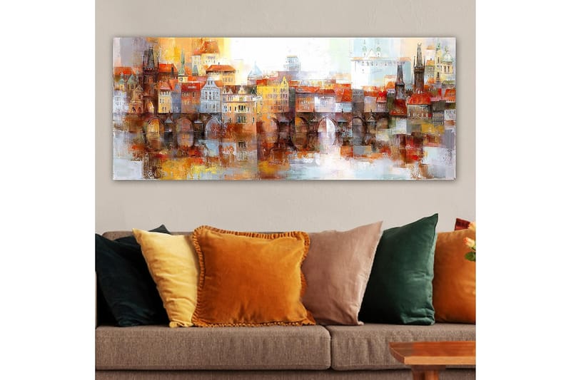 Canvastaulu YTY Buildings & Cityscapes Monivärinen - 120x50 cm - Sisustustuotteet - Taulu & taide - Canvas-taulu