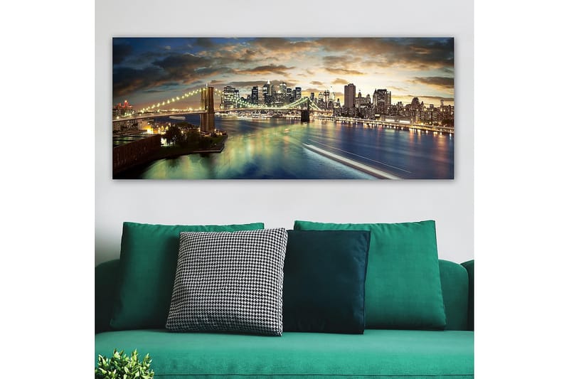 Canvastaulu YTY Buildings & Cityscapes Monivärinen - 120x50 cm - Sisustustuotteet - Taulu & taide - Canvas-taulu