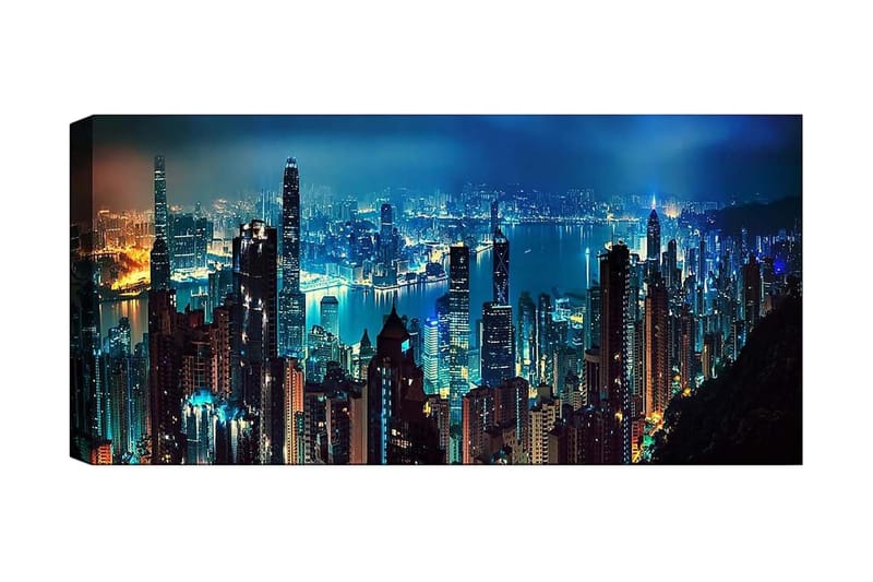 Canvastaulu YTY Buildings & Cityscapes Monivärinen - 120x50 cm - Sisustustuotteet - Taulu & taide - Canvas-taulu
