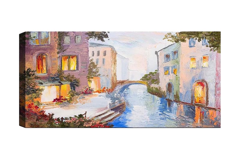 Canvastaulu YTY Buildings & Cityscapes Monivärinen - 120x50 cm - Sisustustuotteet - Taulu & taide - Canvas-taulu