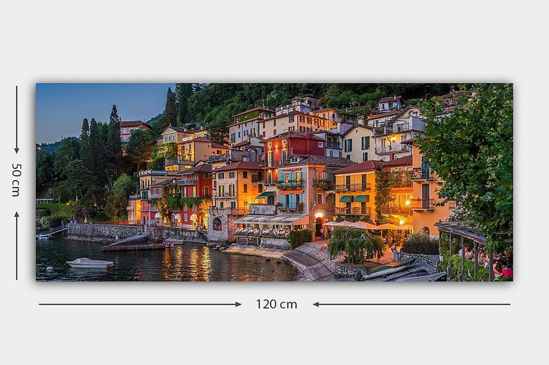 Canvastaulu YTY Buildings & Cityscapes Monivärinen - 120x50 cm - Sisustustuotteet - Taulu & taide - Canvas-taulu
