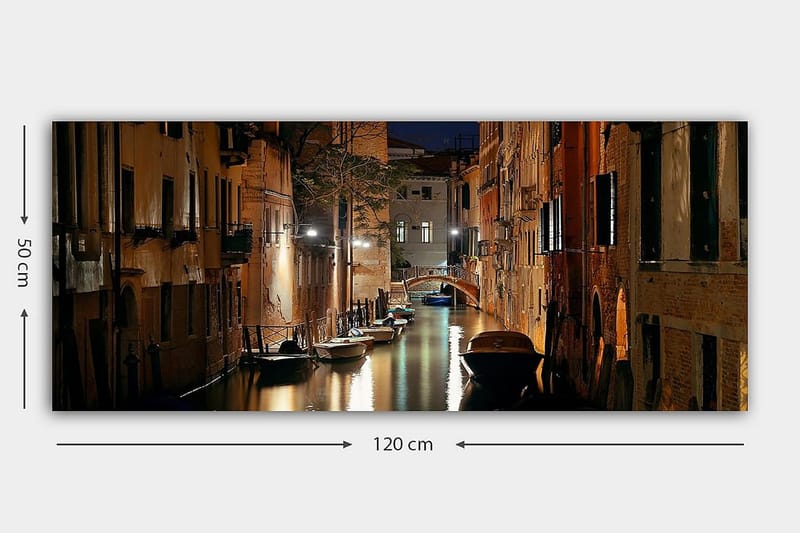 Canvastaulu YTY Buildings & Cityscapes Monivärinen - 120x50 cm - Sisustustuotteet - Taulu & taide - Canvas-taulu