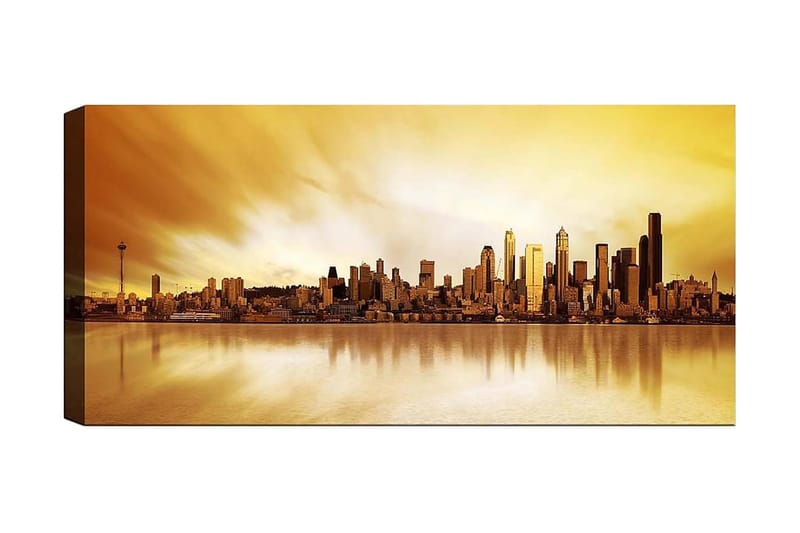 Canvastaulu YTY Buildings & Cityscapes Monivärinen - 120x50 cm - Sisustustuotteet - Taulu & taide - Canvas-taulu