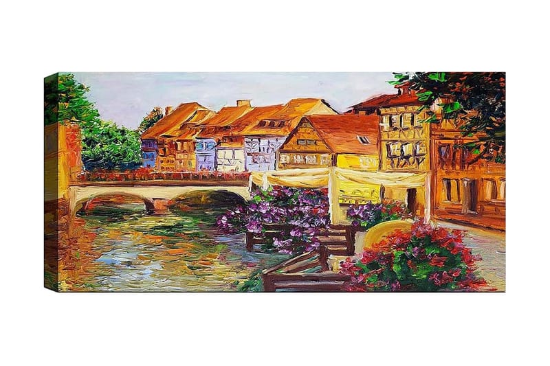 Canvastaulu YTY Buildings & Cityscapes Monivärinen - 120x50 cm - Sisustustuotteet - Taulu & taide - Canvas-taulu