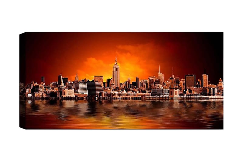 Canvastaulu YTY Buildings & Cityscapes Monivärinen - 120x50 cm - Sisustustuotteet - Taulu & taide - Canvas-taulu