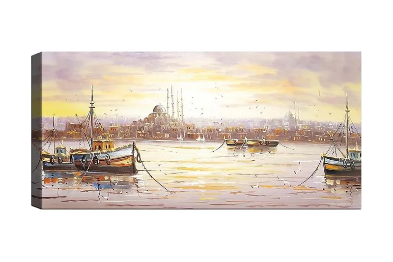 Canvastaulu YTY Buildings & Cityscapes Monivärinen, 120x50 cm