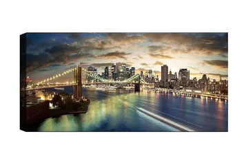 Canvastaulu YTY Buildings & Cityscapes Monivärinen - 120x50 cm - Sisustustuotteet - Taulu & taide - Canvas-taulu