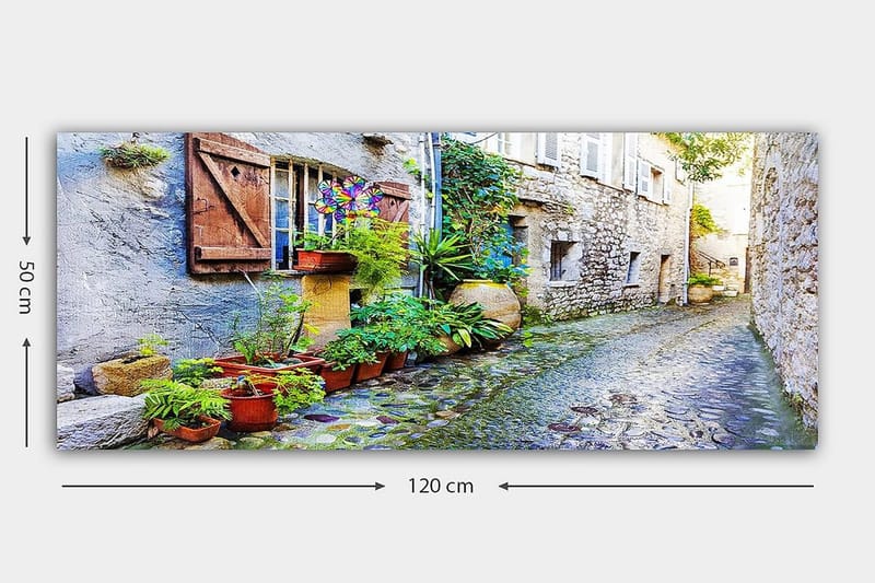 Canvastaulu YTY Buildings & Cityscapes Monivärinen - 120x50 cm - Sisustustuotteet - Taulu & taide - Canvas-taulu