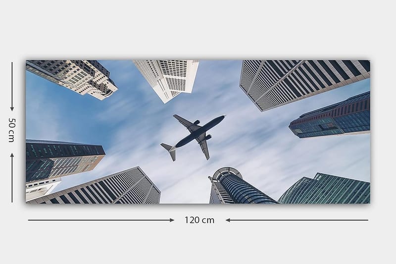 Canvastaulu YTY Buildings & Cityscapes Monivärinen - 120x50 cm - Sisustustuotteet - Taulu & taide - Canvas-taulu