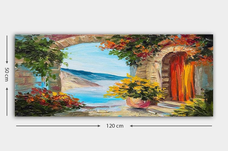 Canvastaulu YTY Buildings & Cityscapes Monivärinen - 120x50 cm - Sisustustuotteet - Taulu & taide - Canvas-taulu