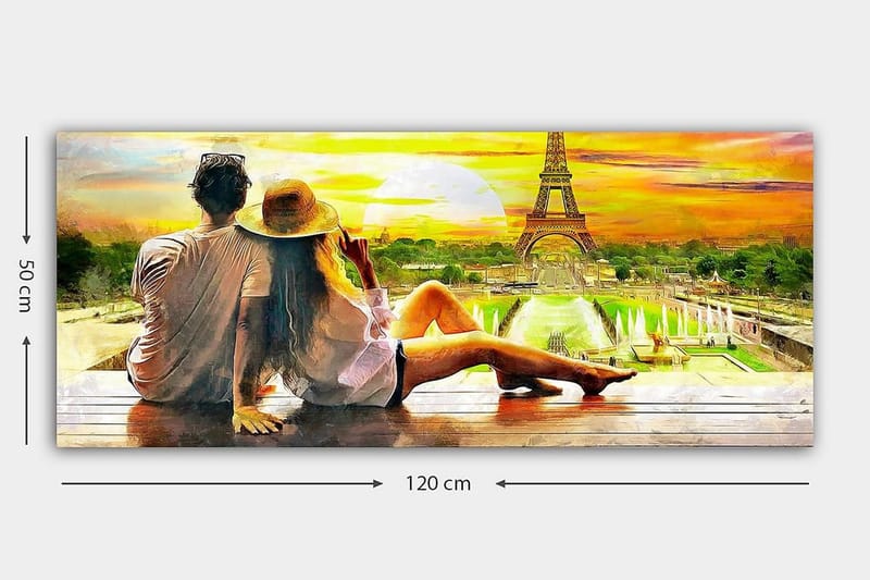 Canvastaulu YTY Buildings & Cityscapes Monivärinen - 120x50 cm - Sisustustuotteet - Taulu & taide - Canvas-taulu