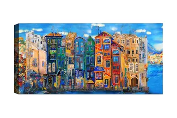 Canvastaulu YTY Buildings & Cityscapes Monivärinen - 120x50 cm - Sisustustuotteet - Taulu & taide - Canvas-taulu