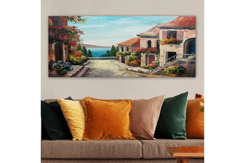 Canvastaulu YTY Buildings & Cityscapes Monivärinen - 120x50 cm - Sisustustuotteet - Taulu & taide - Canvas-taulu