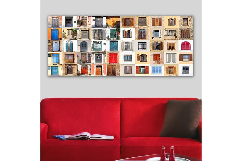 Canvastaulu YTY Buildings & Cityscapes Monivärinen - 120x50 cm - Sisustustuotteet - Taulu & taide - Canvas-taulu