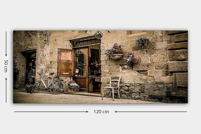 Canvastaulu YTY Buildings & Cityscapes Monivärinen - 120x50 cm - Sisustustuotteet - Taulu & taide - Canvas-taulu