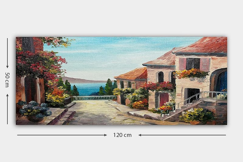 Canvastaulu YTY Buildings & Cityscapes Monivärinen - 120x50 cm - Sisustustuotteet - Taulu & taide - Canvas-taulu