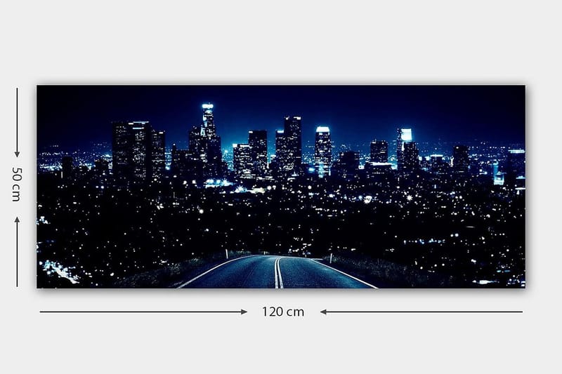 Canvastaulu YTY Buildings & Cityscapes Monivärinen - 120x50 cm - Sisustustuotteet - Taulu & taide - Canvas-taulu