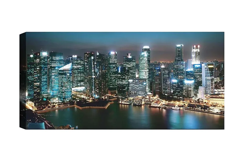 Canvastaulu YTY Buildings & Cityscapes Monivärinen, 120x50 cm