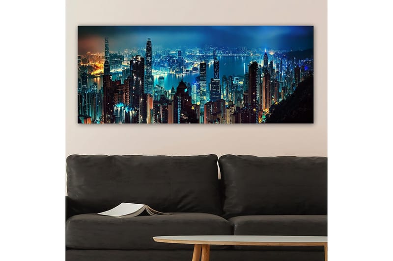 Canvastaulu YTY Buildings & Cityscapes Moniv ärinen - 120x50 cm - Sisustustuotteet - Taulu & taide - Canvas-taulu