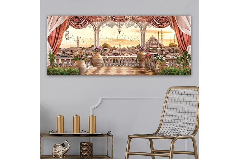 Canvastaulu YTY Buildings & Cityscapes Monivärinen - 120x50 cm - Sisustustuotteet - Taulu & taide - Canvas-taulu