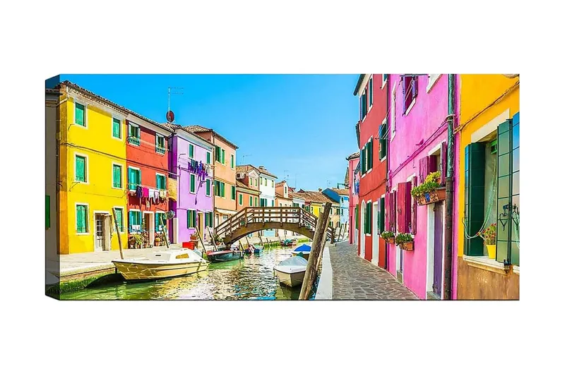 Canvastaulu YTY Buildings & Cityscapes Monivärinen, 120x50 cm