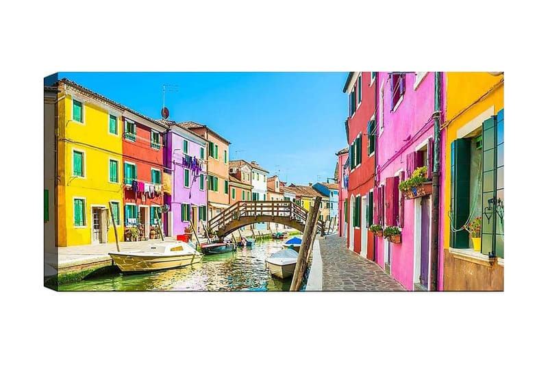 Canvastaulu YTY Buildings & Cityscapes Monivärinen, 120x50 cm