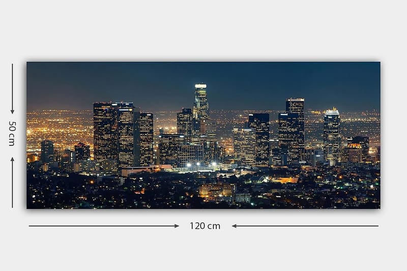 Canvastaulu YTY Buildings & Cityscapes Monivärinen - 120x50 cm - Sisustustuotteet - Taulu & taide - Canvas-taulu