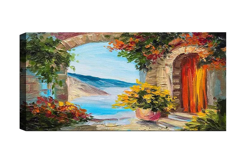 Canvastaulu YTY Buildings & Cityscapes Monivärinen - 120x50 cm - Sisustustuotteet - Taulu & taide - Canvas-taulu