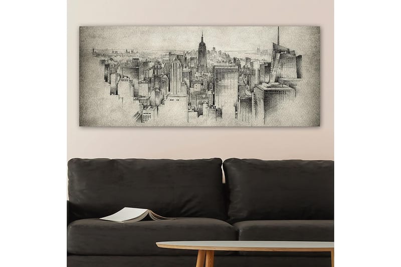 Canvastaulu YTY Buildings & Cityscapes Monivärinen - 120x50 cm - Sisustustuotteet - Taulu & taide - Canvas-taulu