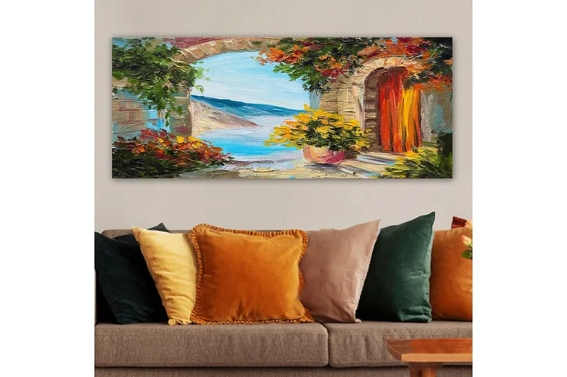 Canvastaulu YTY Buildings & Cityscapes Monivärinen - 120x50 cm - Sisustustuotteet - Taulu & taide - Canvas-taulu