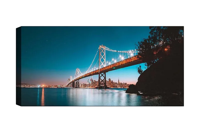 Canvastaulu YTY Buildings & Cityscapes Monivärinen, 120x50 cm