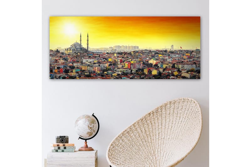 Canvastaulu YTY Cities & Countries Monivärinen - 120x50 cm - Sisustustuotteet - Taulu & taide - Canvas-taulu