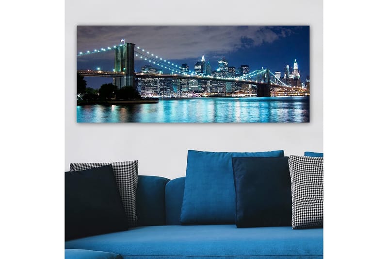 Canvastaulu YTY Cities & Countries Monivärinen - 120x50 cm - Sisustustuotteet - Taulu & taide - Canvas-taulu