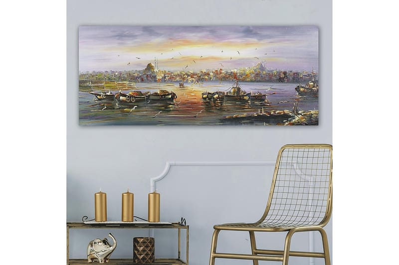 Canvastaulu YTY Cities & Countries Monivärinen - 120x50 cm - Sisustustuotteet - Taulu & taide - Canvas-taulu