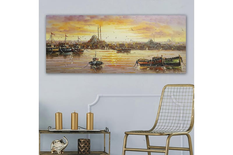Canvastaulu YTY Cities & Countries Monivärinen - 120x50 cm - Sisustustuotteet - Taulu & taide - Canvas-taulu