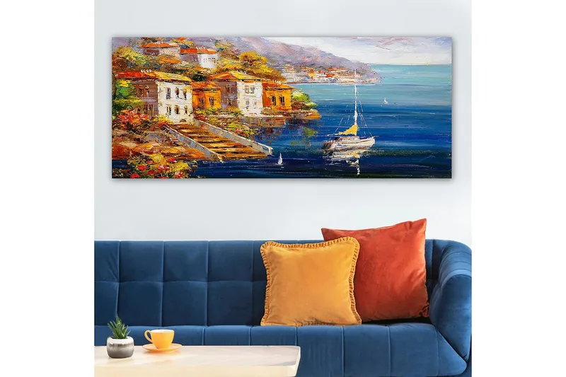 Canvastaulu YTY Cities & Countries Monivärinen - 120x50 cm - Sisustustuotteet - Taulu & taide - Canvas-taulu