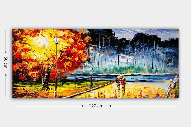 Canvastaulu YTY Cities & Countries Monivärinen - 120x50 cm - Sisustustuotteet - Taulu & taide - Canvas-taulu